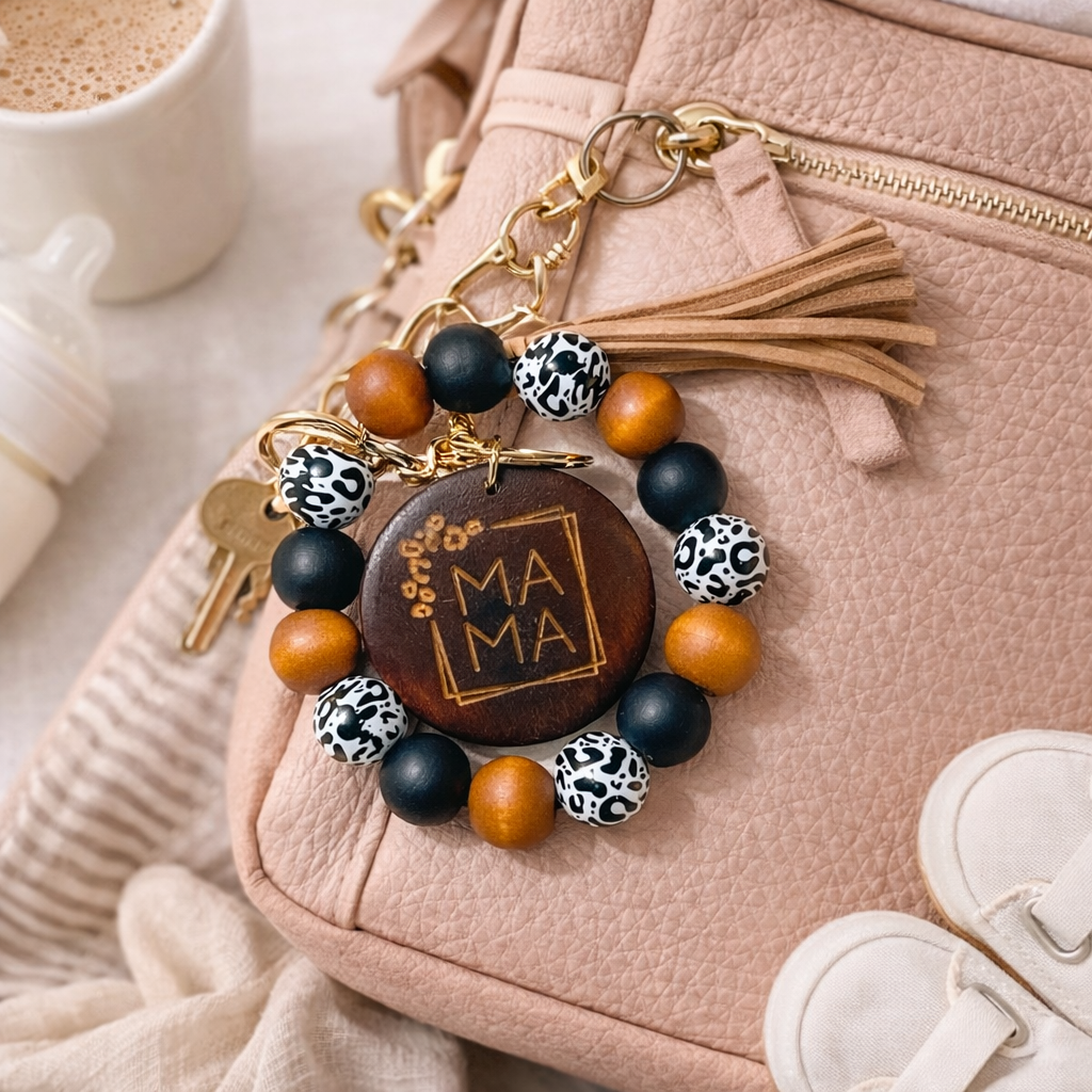 Mama wristlets keychain Baby in Styles