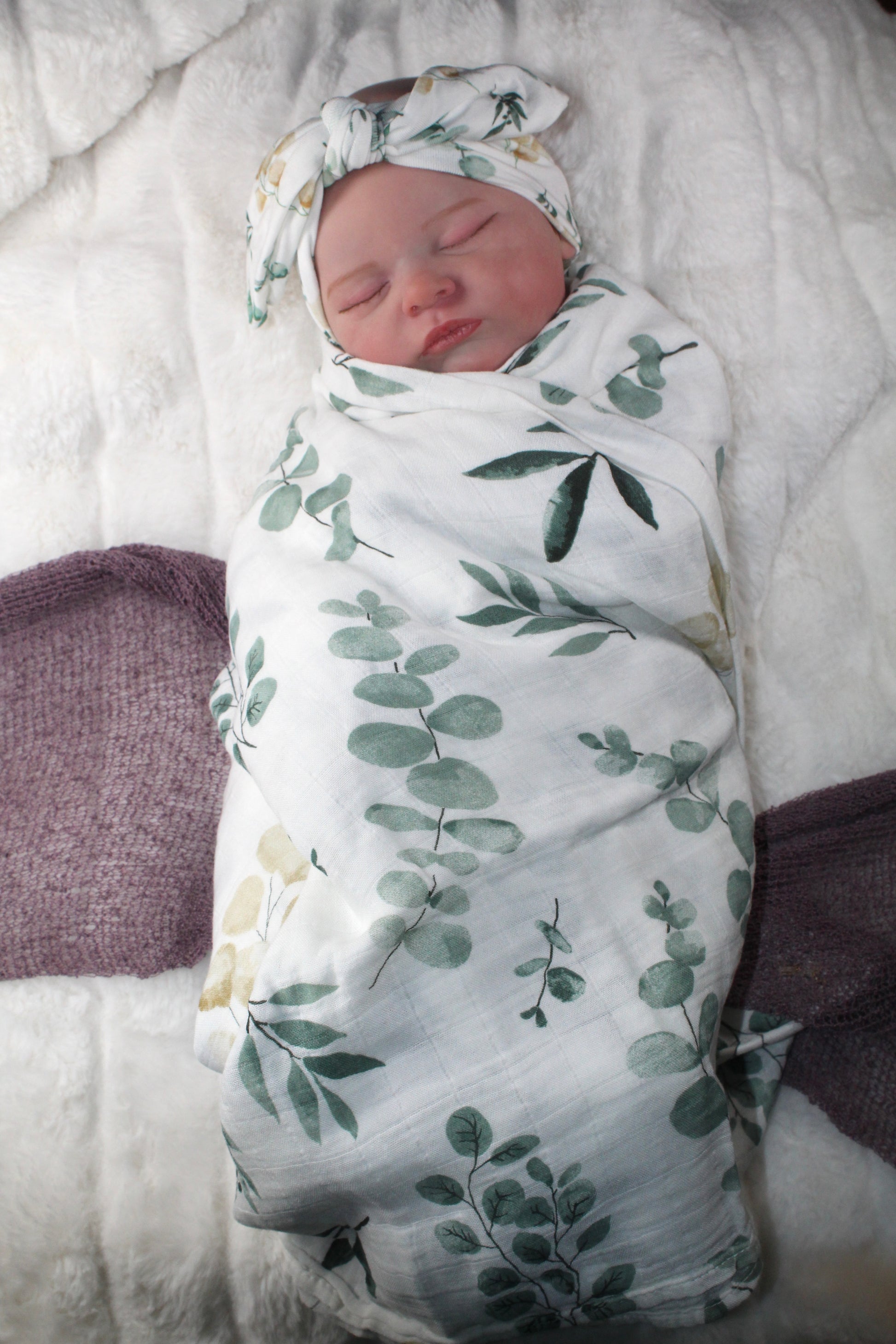 Organic muslin blanket, 4 piece set Baby in Styles