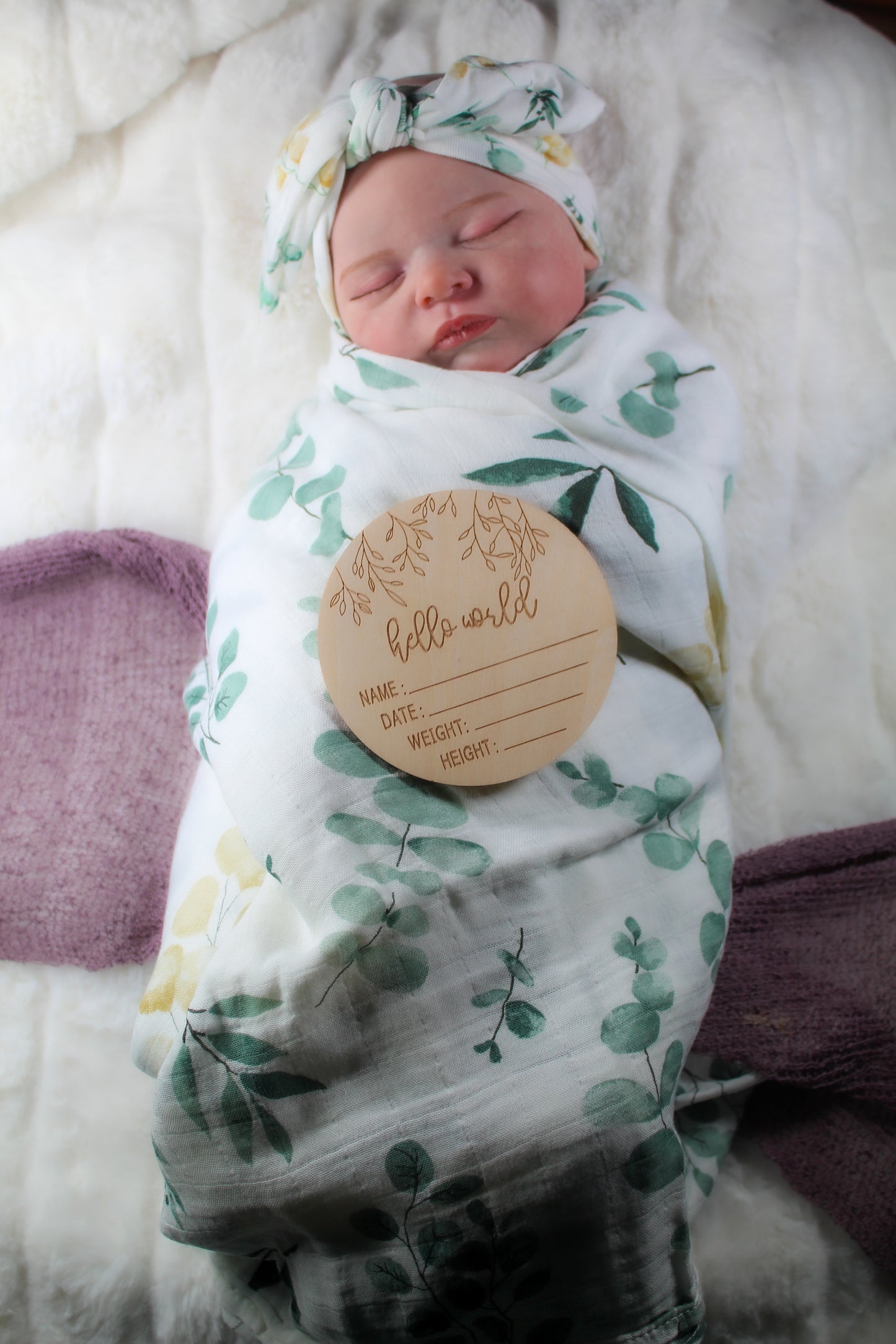 Organic muslin blanket, 4 piece set Baby in Styles