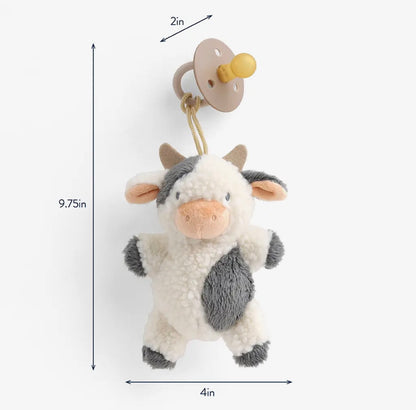 Bitzy Pal Natural Rubber
Pacifier & Plush