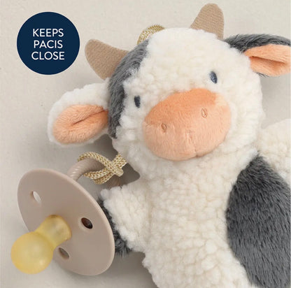 Bitzy Pal Natural Rubber
Pacifier & Plush