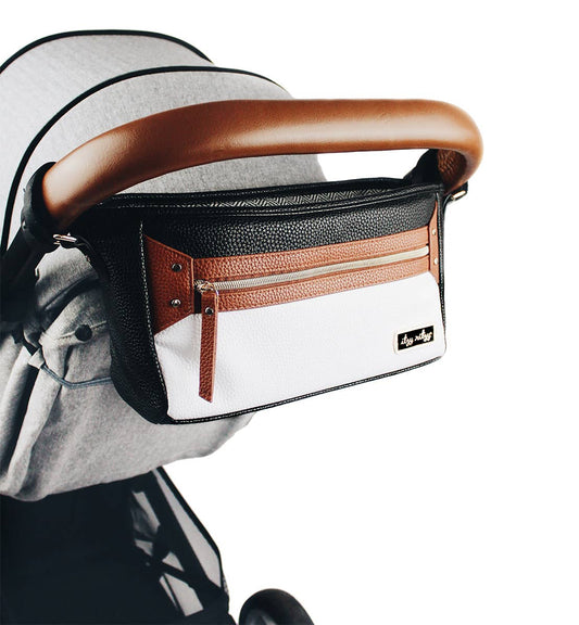 Coffee & Cream Travel Stroller Caddy Itzy Ritzy