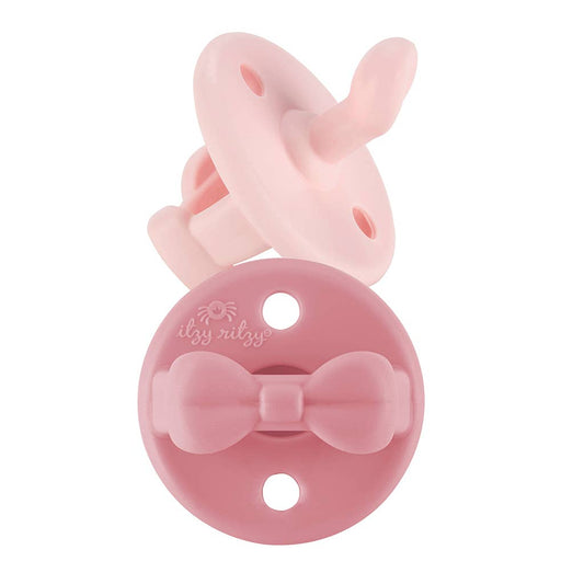 NEW Sweetie Soother™ Pink Orthodontic Pacifier Sets 0-6mo Itzy Ritzy