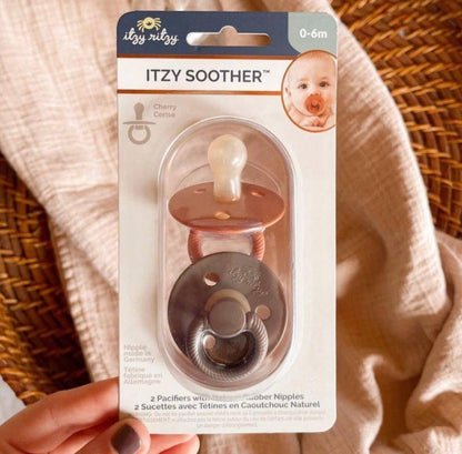 Itzy Soother™ Natural Rubber Pacifier Sets Baby in Styles