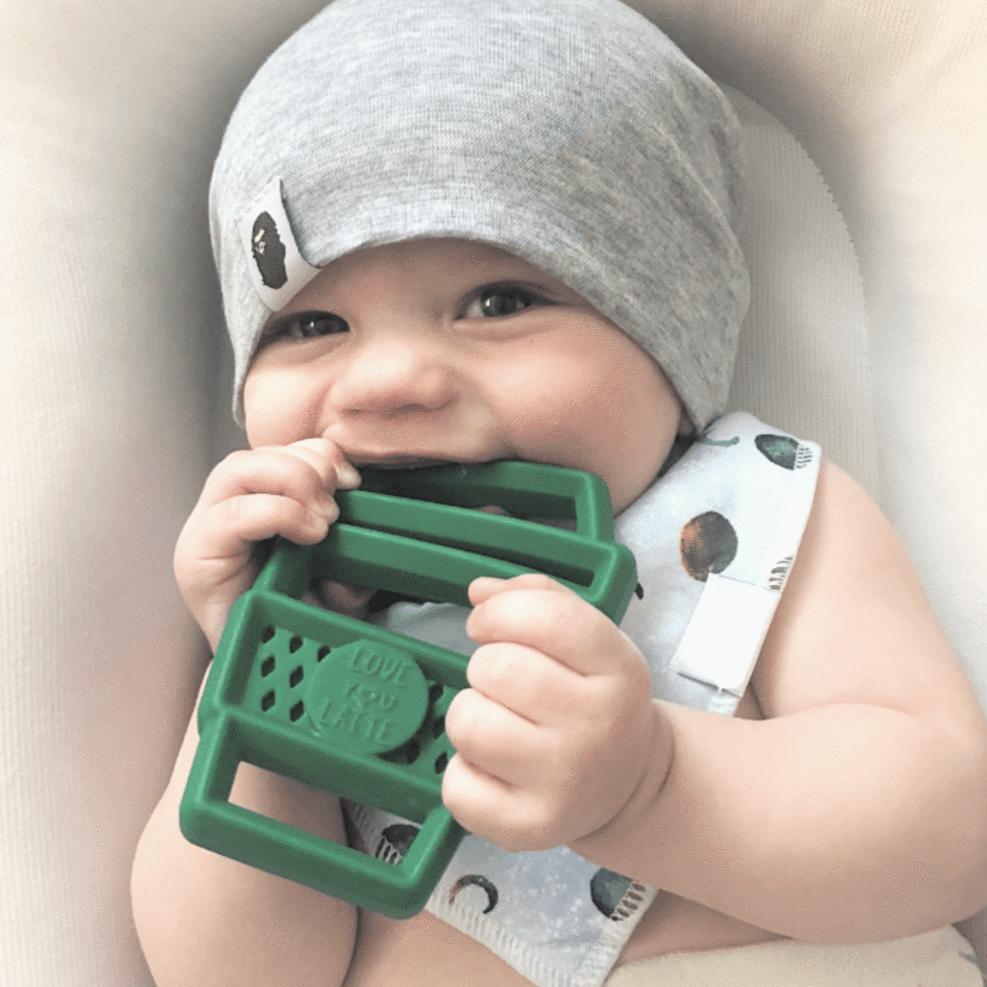 CHEW CREW SILICONE BABY TEETHER Baby in Styles