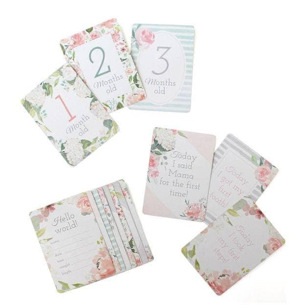 Milestone Cards Baby in Styles