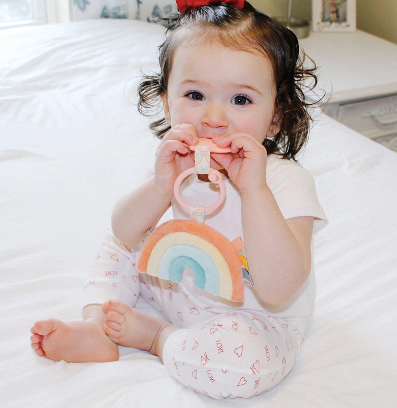 NEW Itzy Pal Plush + Teether Baby in Styles