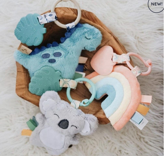 NEW Itzy Pal Plush + Teether Baby in Styles