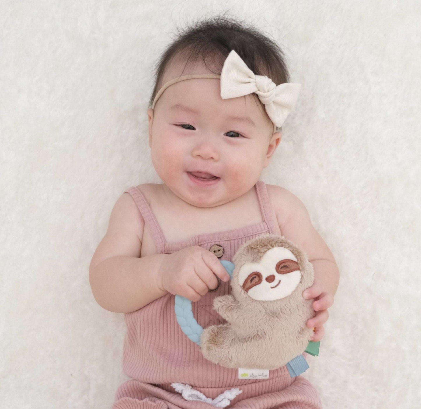 NEW Ritzy Rattle Pal™ Plush Rattle Pal with Teether Baby in Styles
