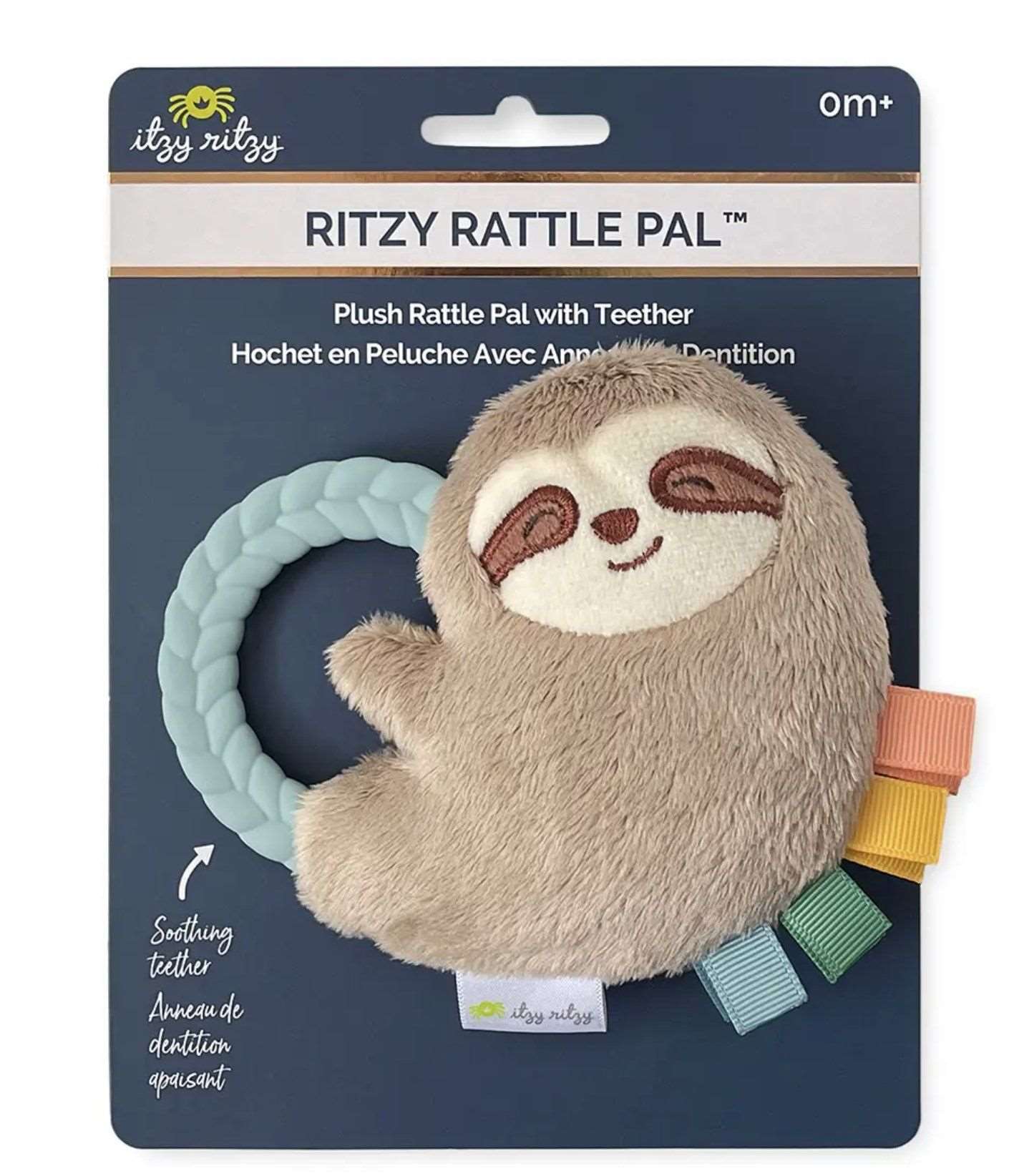 NEW Ritzy Rattle Pal™ Plush Rattle Pal with Teether Baby in Styles