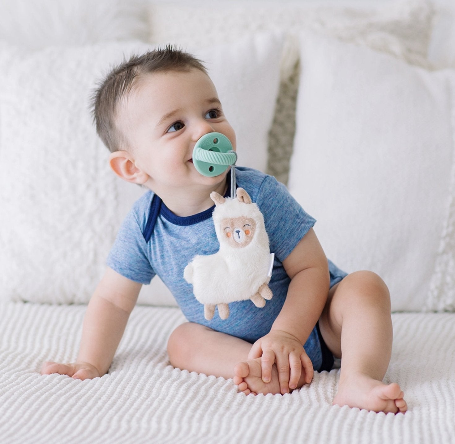 SWEETIE PAL - PACIFIER & STUFFED ANIMAL Baby in Styles