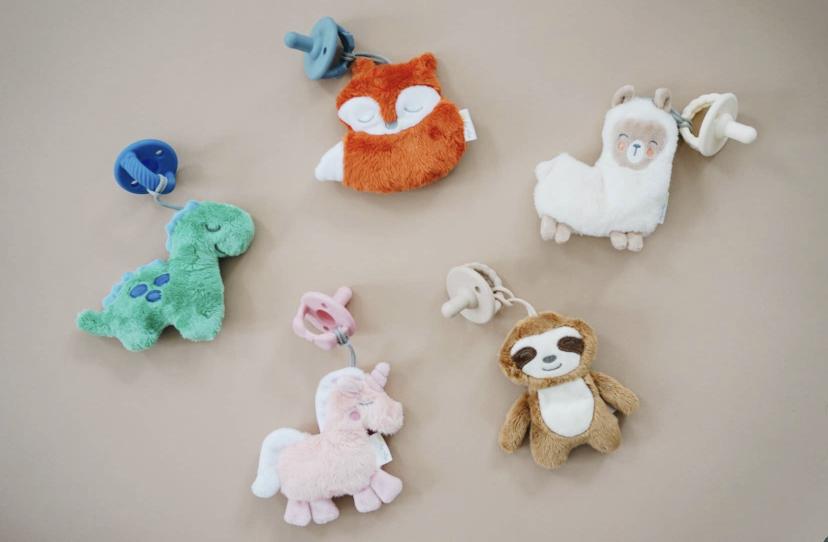 SWEETIE PAL - PACIFIER & STUFFED ANIMAL Baby in Styles