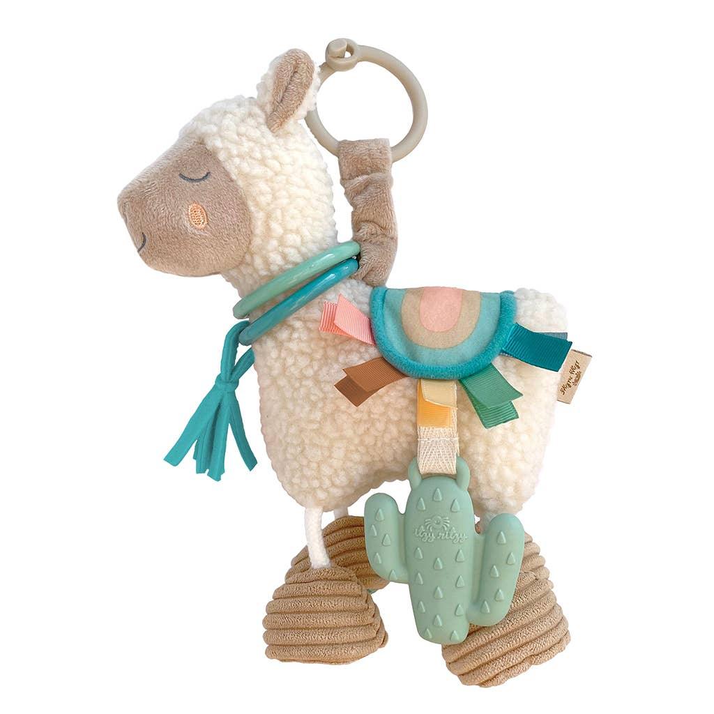 Link & Love™ Llama Activity Plush Silicone Teether Toy Itzy Ritzy