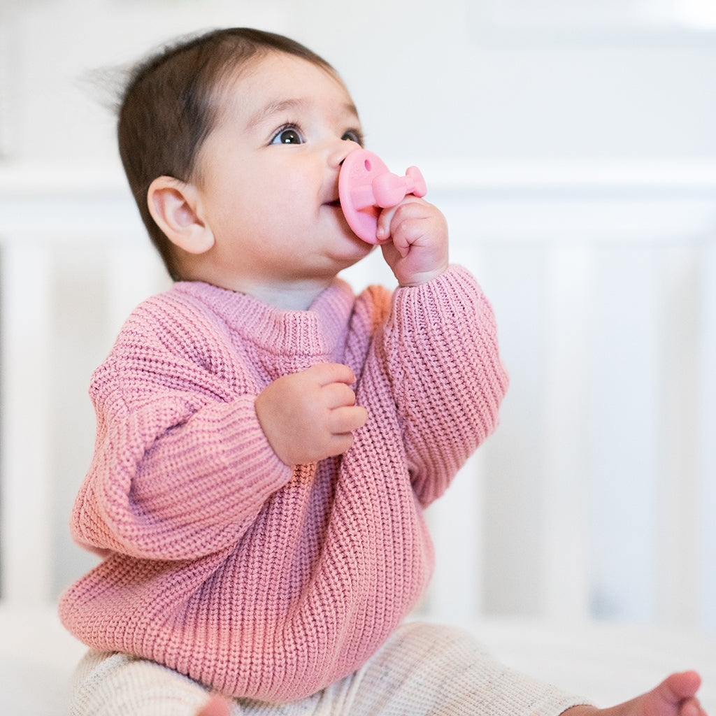 NEW Sweetie Soother™ Pink Orthodontic Pacifier Sets 0-6mo Itzy Ritzy