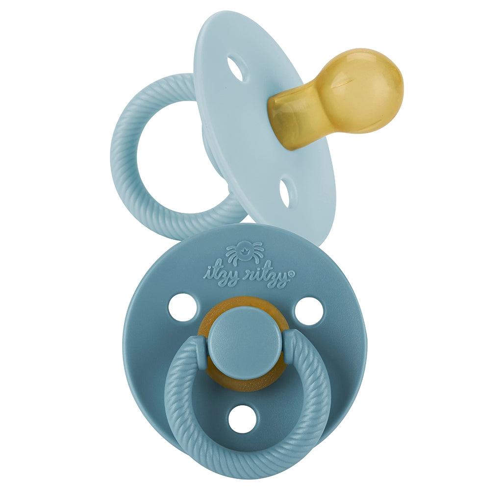 Itzy Soother™ Natural Rubber Pacifier Sets Baby in Styles