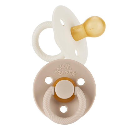 Itzy Soother™ Natural Rubber Pacifier Sets Baby in Styles
