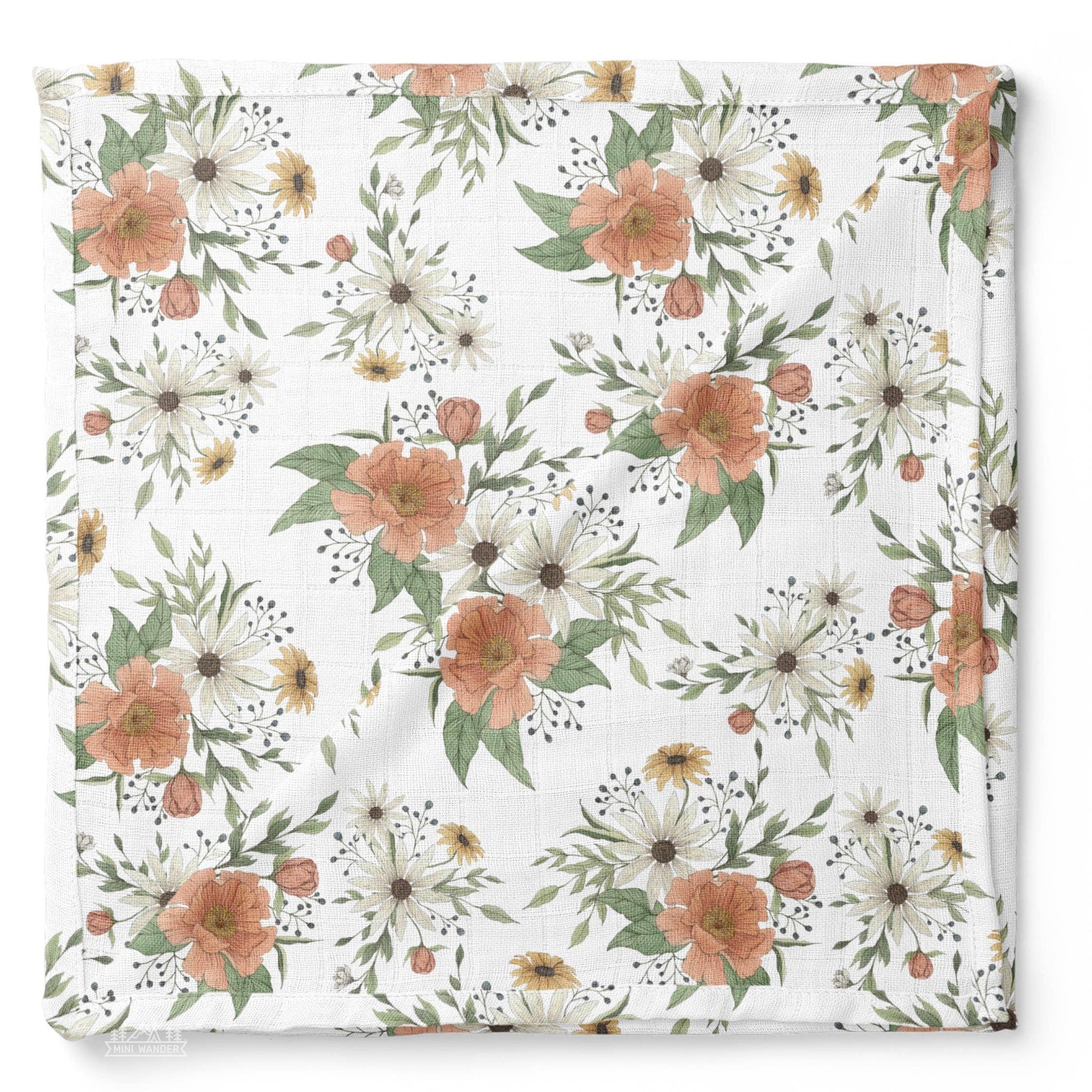 Muslin Swaddle Baby Blanket – Spring Blossom Mini Wander, LLC