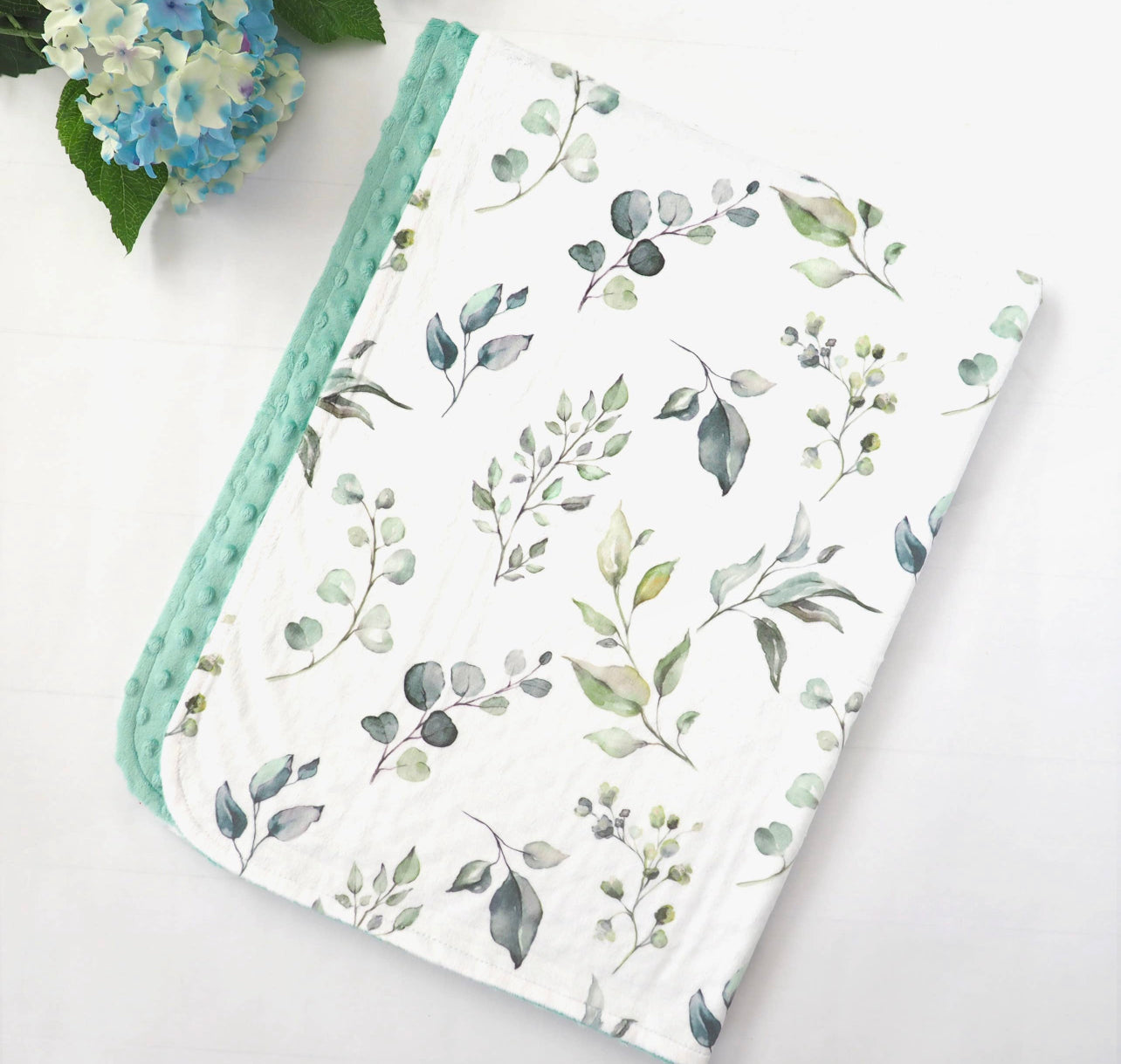 Eucalyptus premium minky blankets Baby in Styles