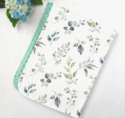 Eucalyptus premium minky blankets Baby in Styles