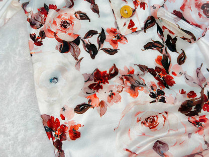 Vintage Garden knotted gown and heading set Baby in Styles