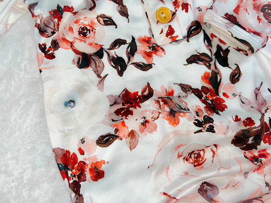 Vintage Garden knotted gown and heading set Baby in Styles