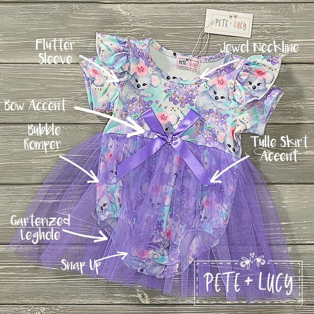 Blooming Koalas - Girl Infant Romper Baby in Styles
