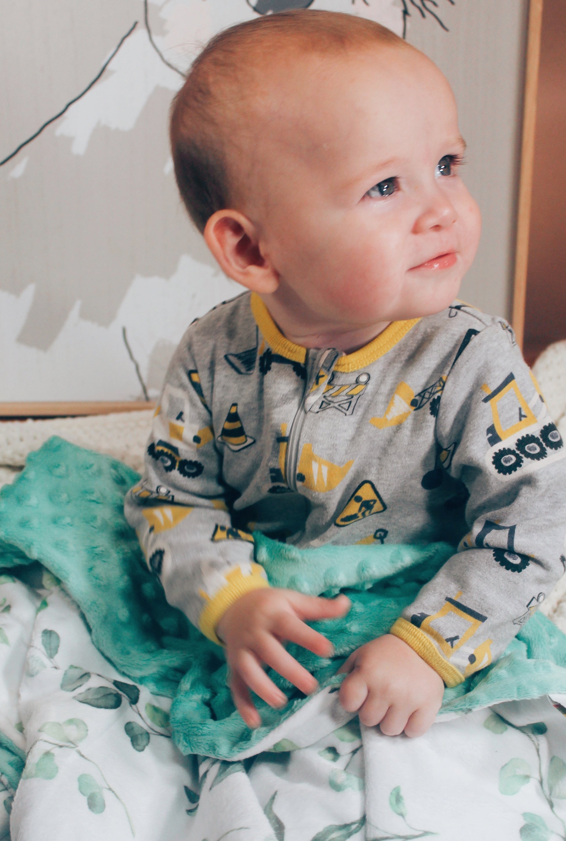 Eucalyptus premium minky blankets Baby in Styles