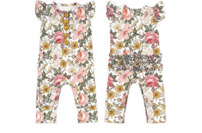 Vintage flowers jumpsuit Baby in Styles
