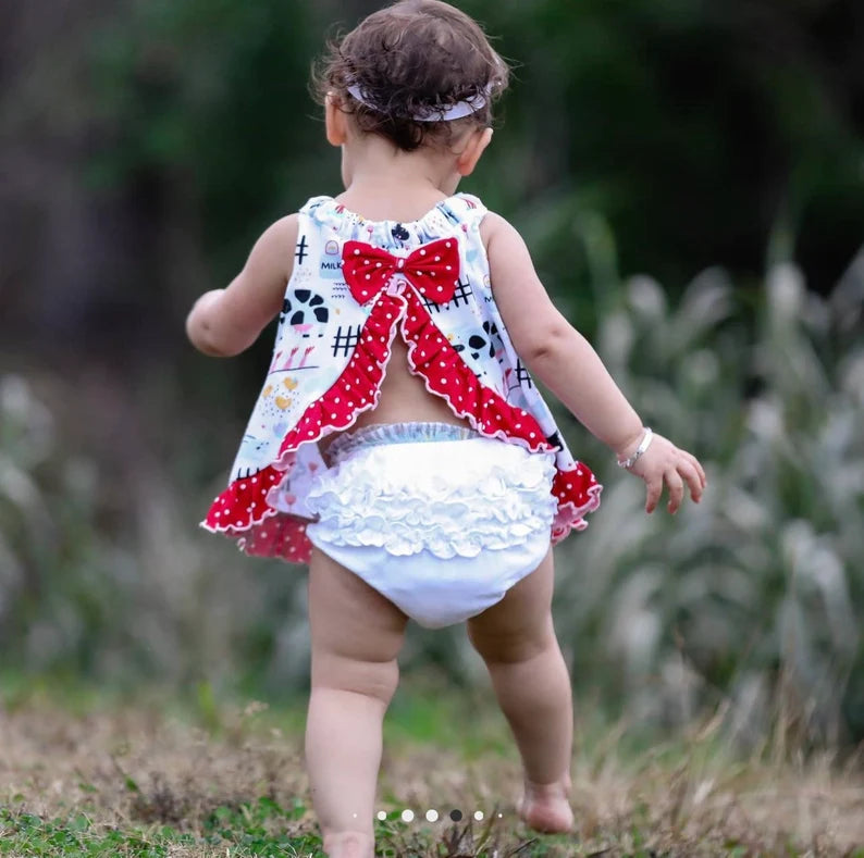 Farm Animal Swing Top & Ruffle Bottoms AnnLoren