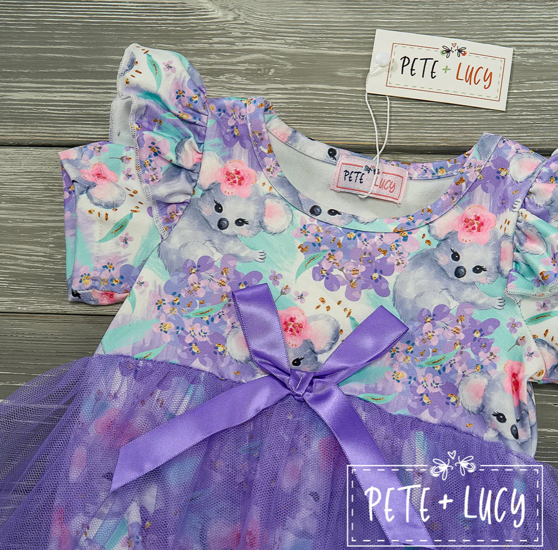 Blooming Koalas - Girl Infant Romper Baby in Styles