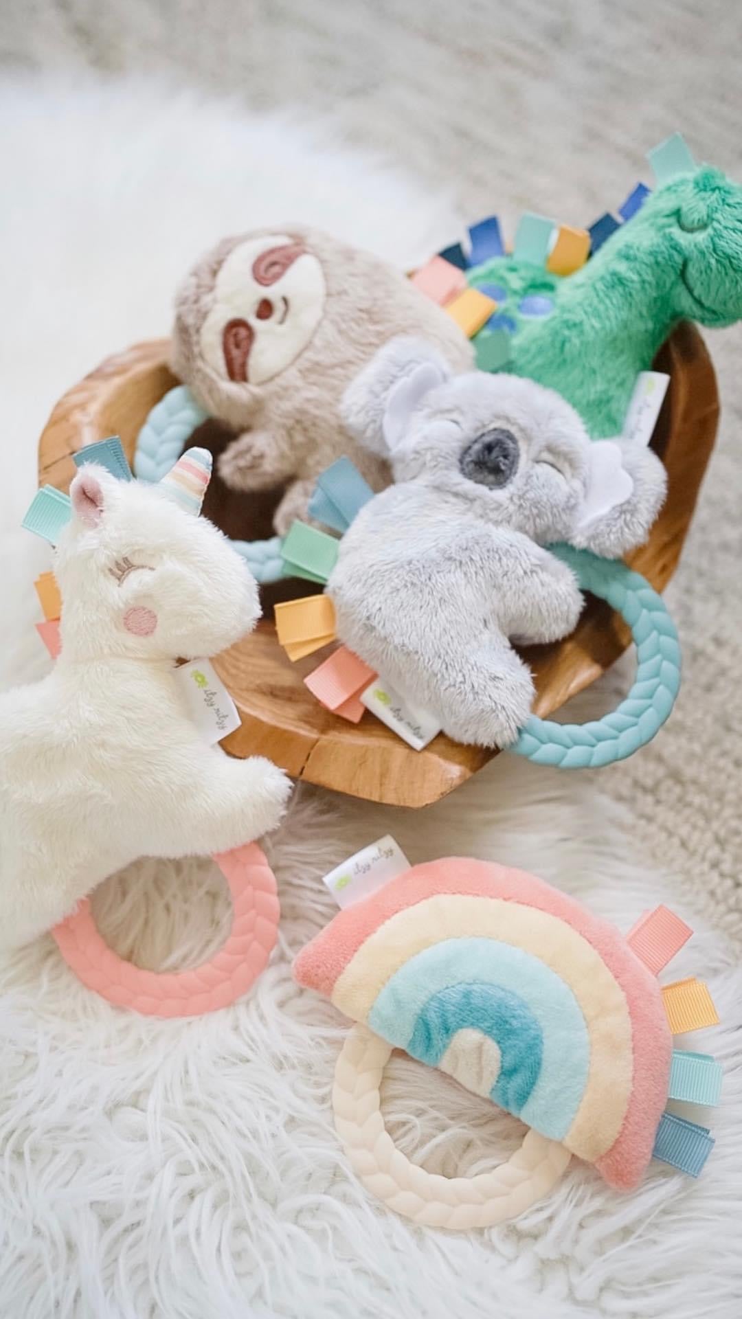 NEW Ritzy Rattle Pal™ Plush Rattle Pal with Teether Baby in Styles